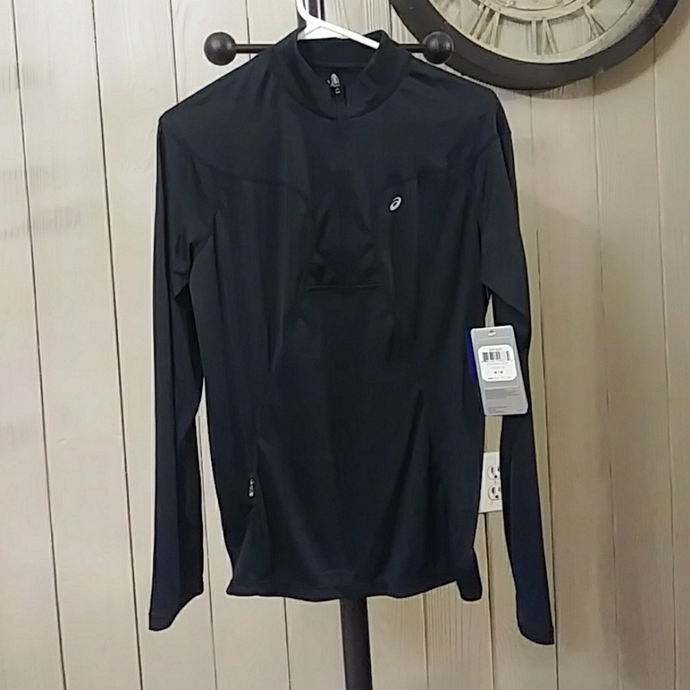 Sold!Women's Asics Favorite 1/2 Zip Black Pullover